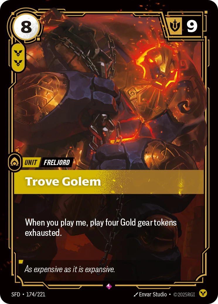 Trove Golem (Spiritforged #174)