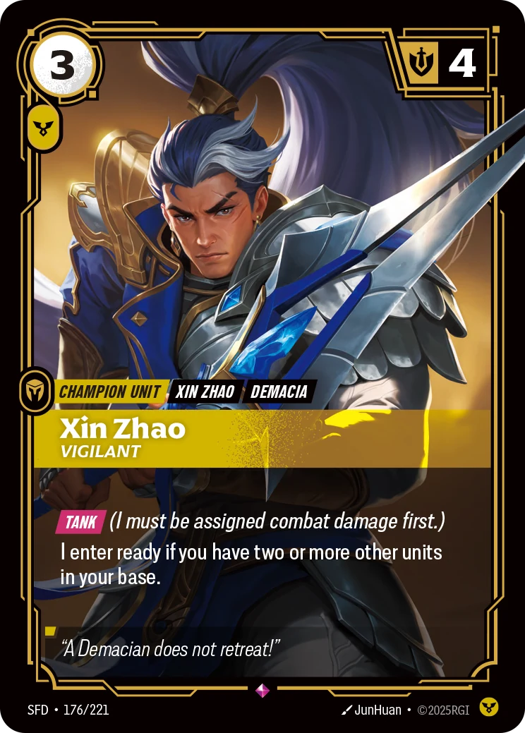 Xin Zhao - Vigilant (Spiritforged #176)
