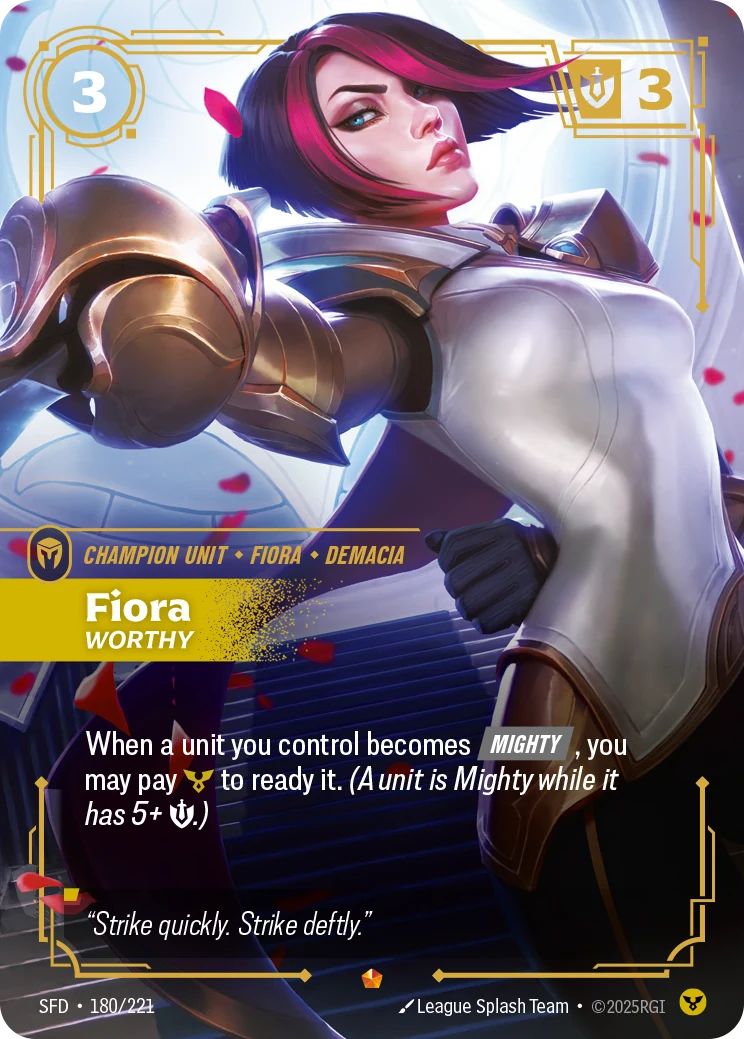 Fiora - Worthy (Spiritforged #180)