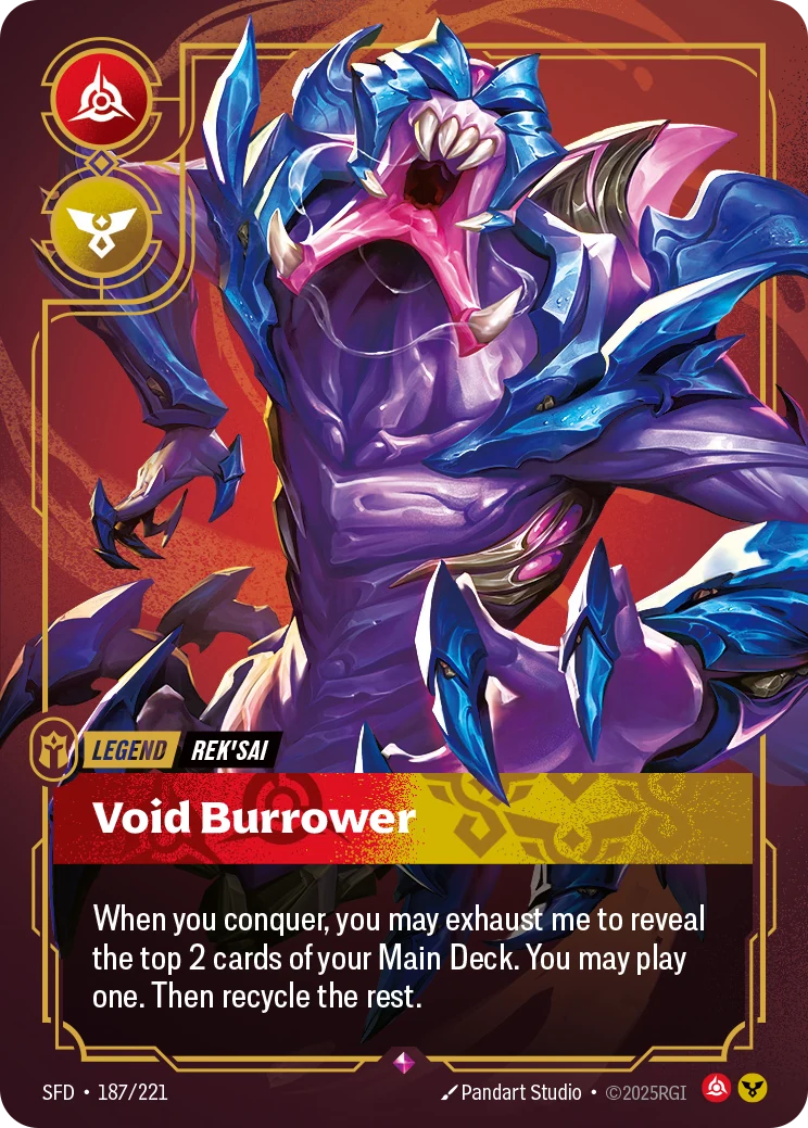 Rek'sai - Void Burrower (Spiritforged #187)
