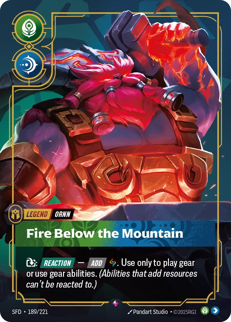 Ornn - Fire Below the Mountain (Spiritforged #189)