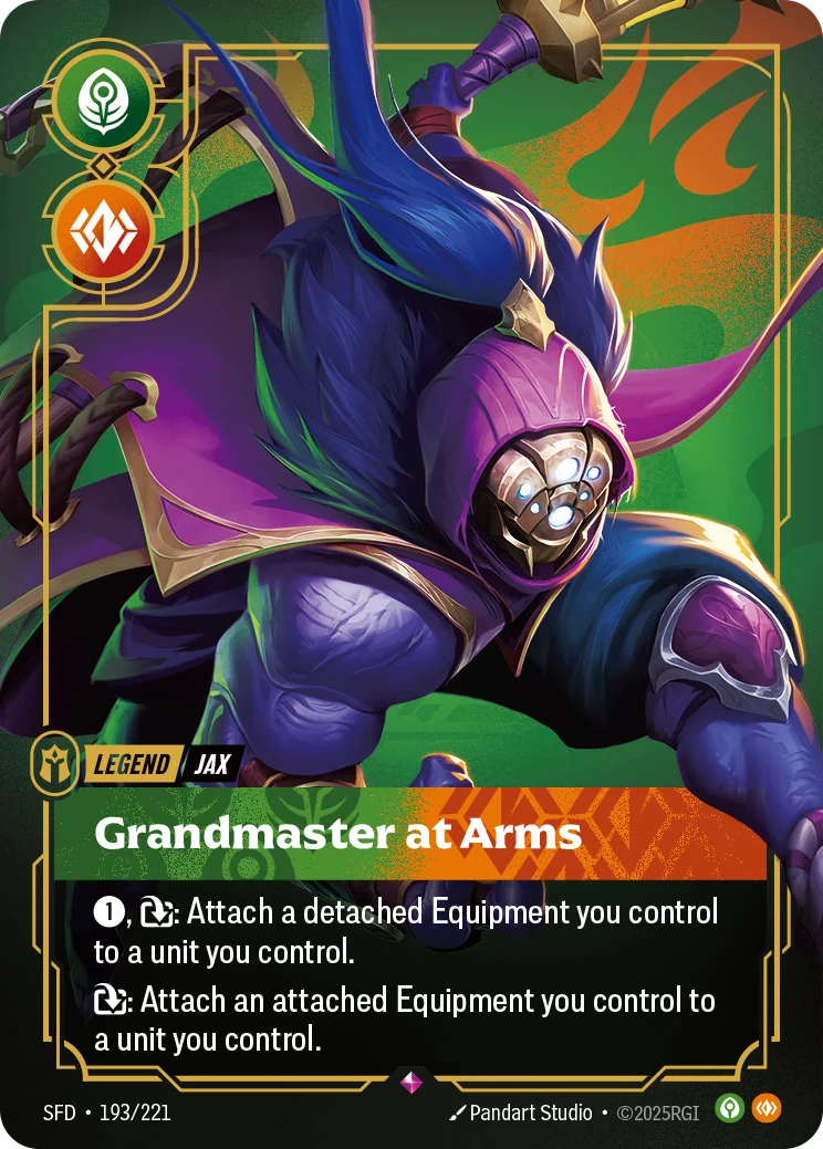Jax - Grandmaster At Arms (Spiritforged #193)