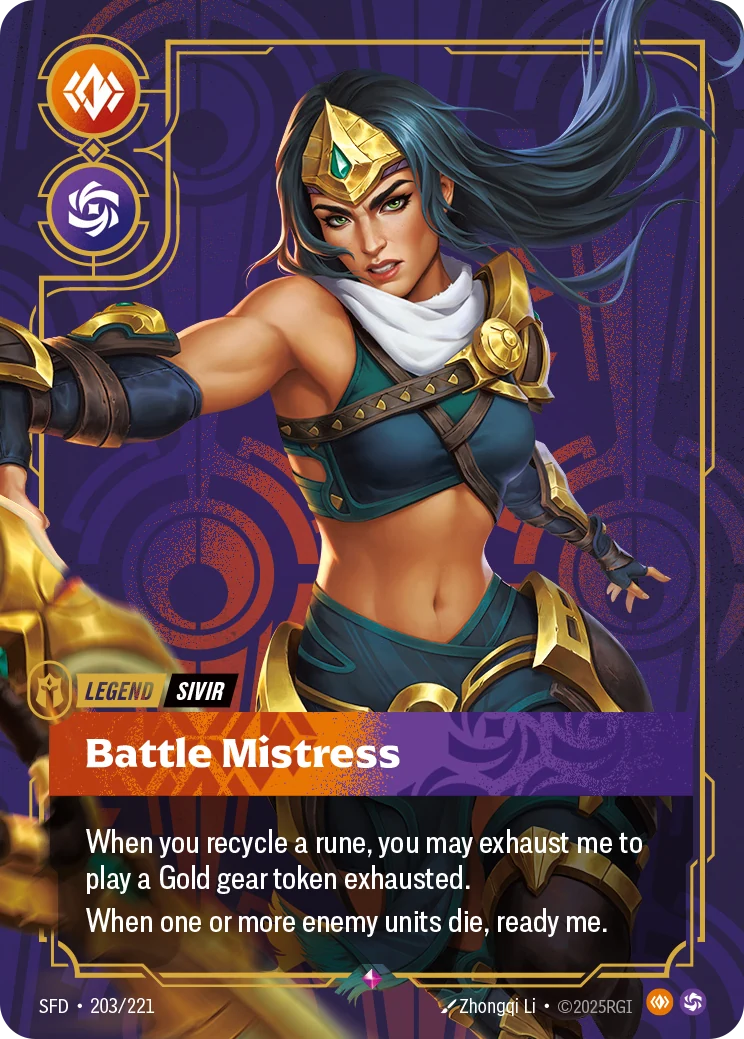 Sivir - Battle Mistress (Spiritforged #203)
