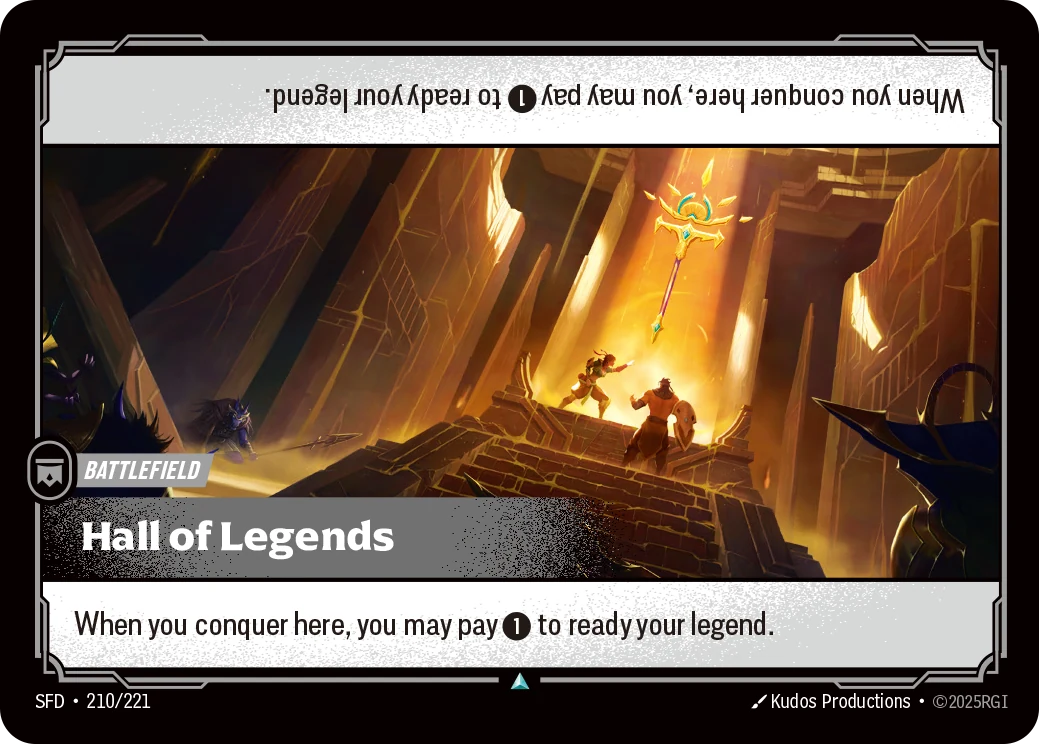 Hall of Legends (Spiritforged #210)