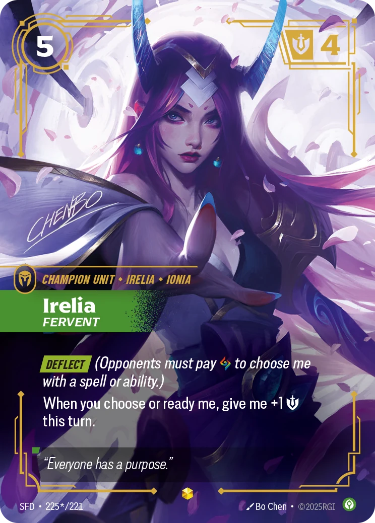 Irelia - Fervent (Signature) (Spiritforged #225)
