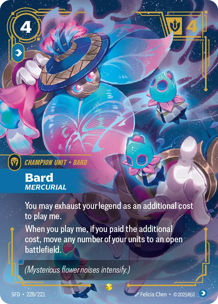 Bard - Mercurial (Overnumbered) (Spiritforged #228)