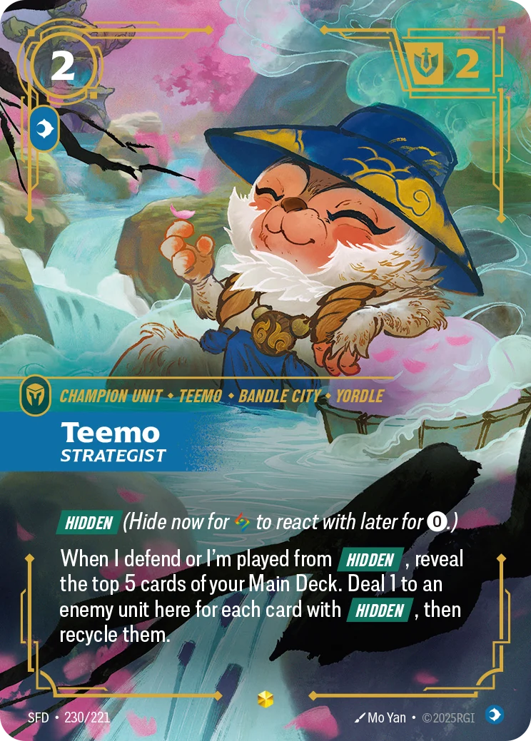 Teemo - Strategist (Overnumbered) (Spiritforged #230)