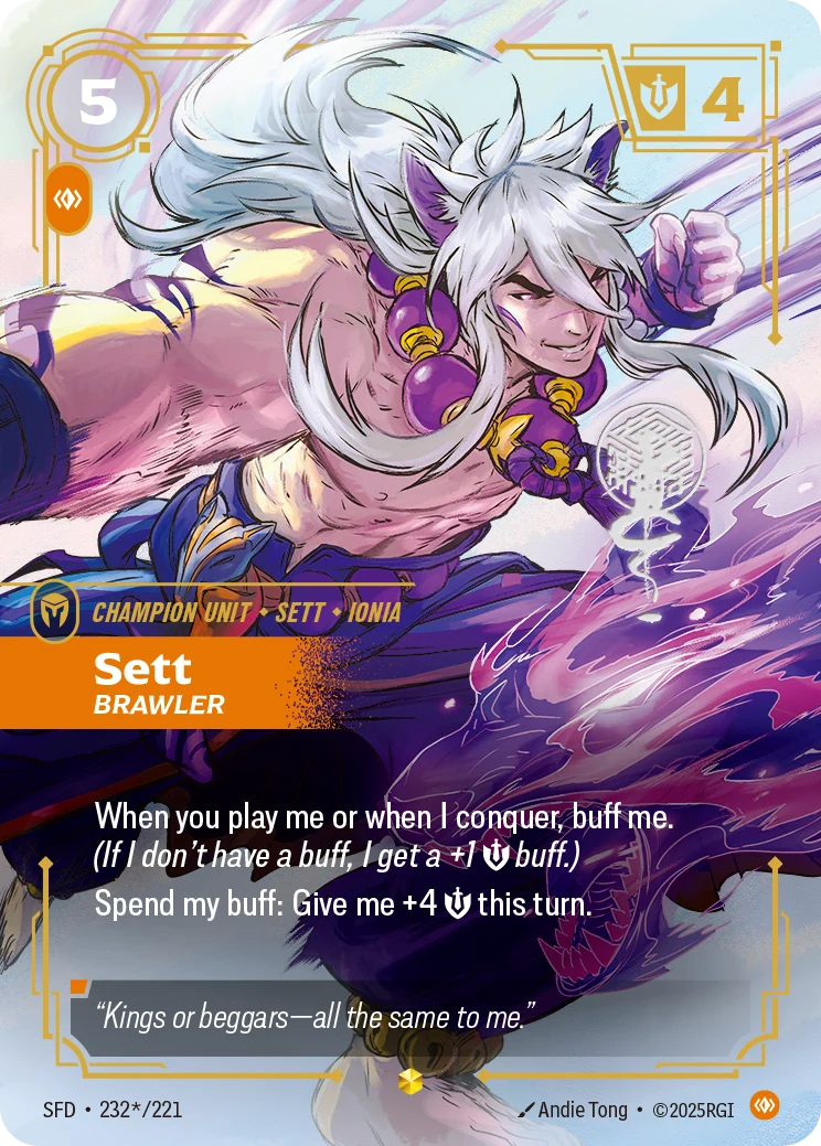 Sett - Brawler (Signature) (Spiritforged #232)