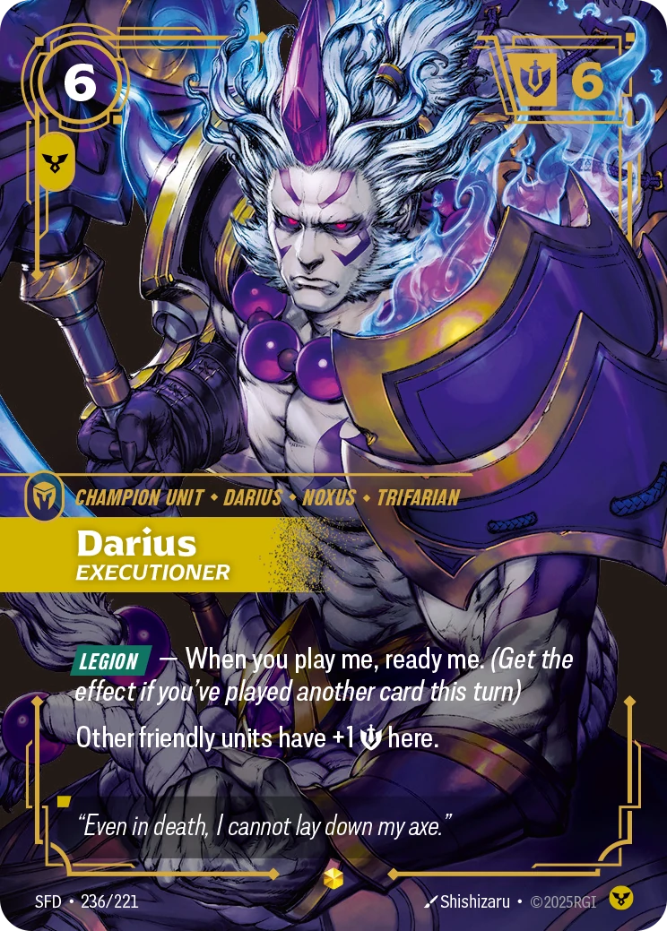 Darius - Executioner (Overnumbered) (Spiritforged #236)