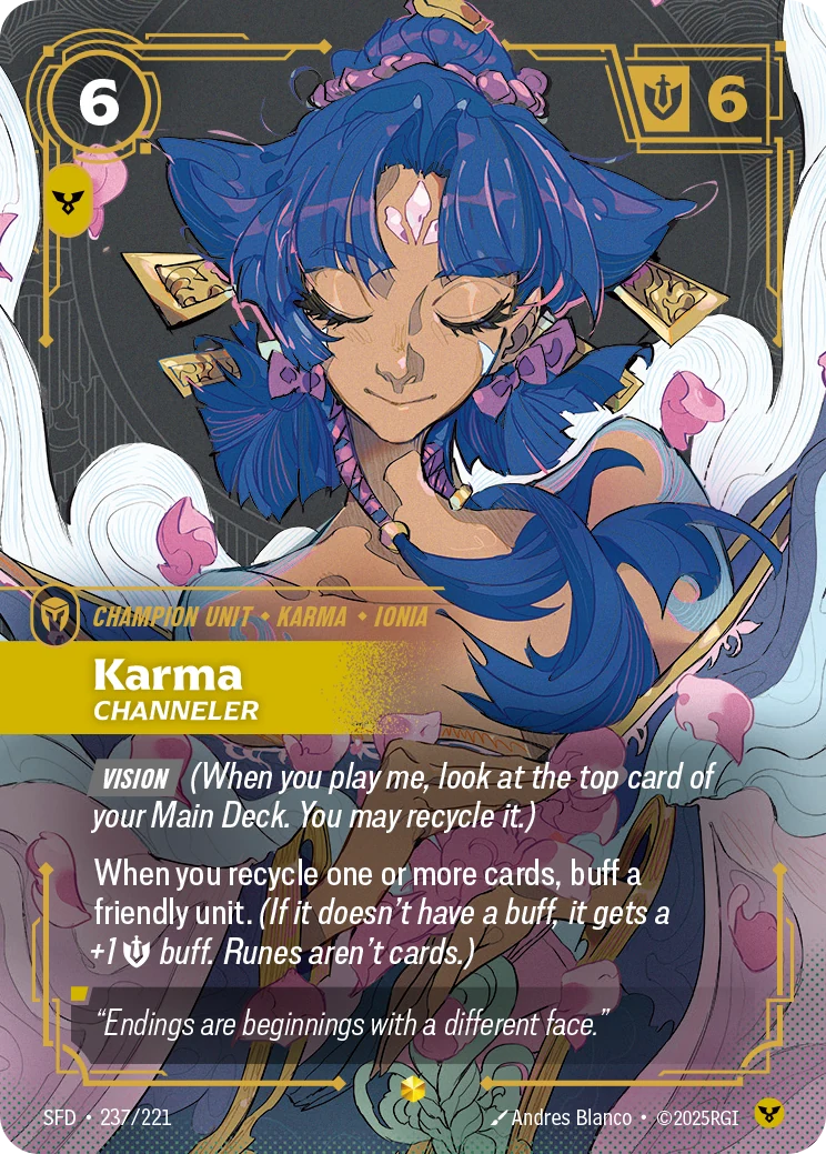 Karma - Channeler (Overnumbered) (Spiritforged #237)