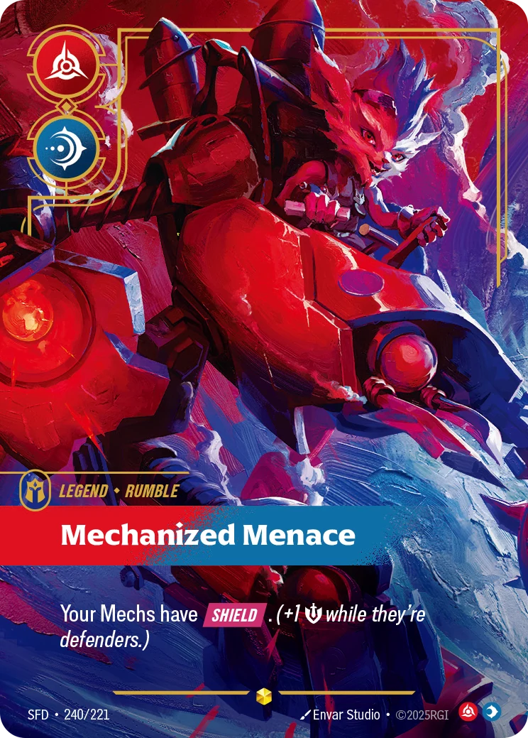Rumble - Mechanized Menace (Overnumbered) (Spiritforged #240)