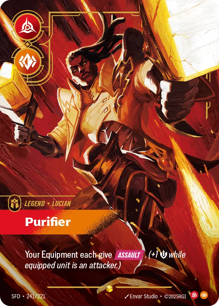Lucian - Purifier (Overnumbered) (Spiritforged #241)