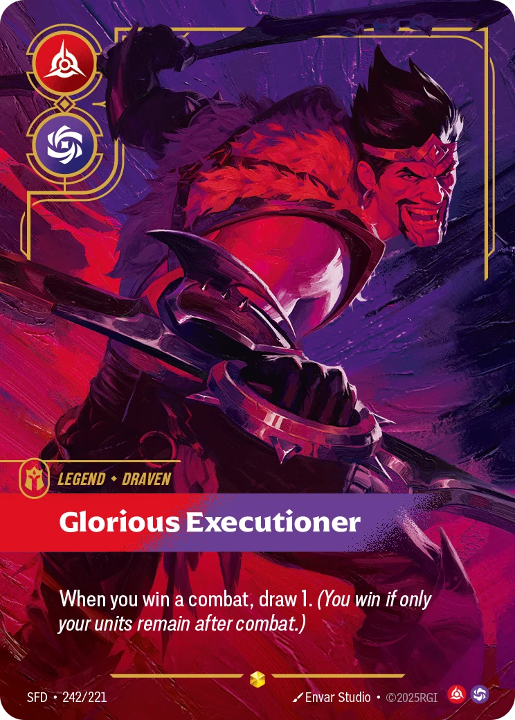 Draven - Glorious Executioner (Overnumbered) (Spiritforged #242)