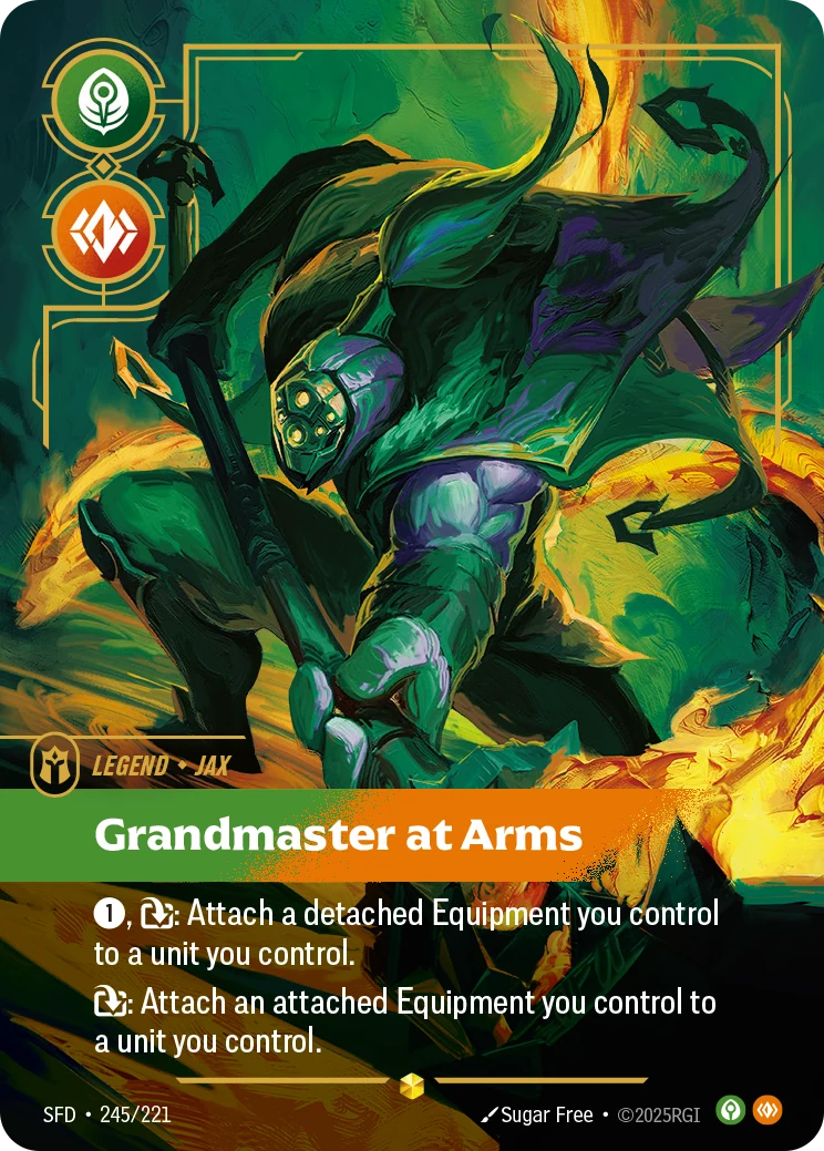 Jax - Grandmaster At Arms (Overnumbered) (Spiritforged #245)