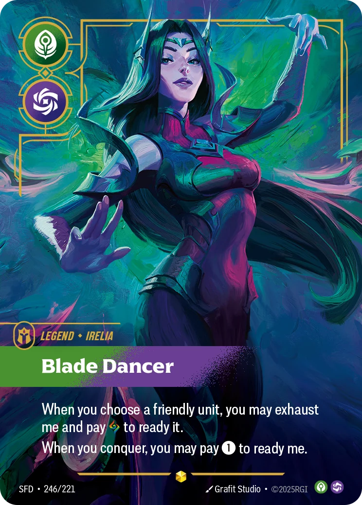 Irelia - Blade Dancer (Overnumbered) (Spiritforged #246)