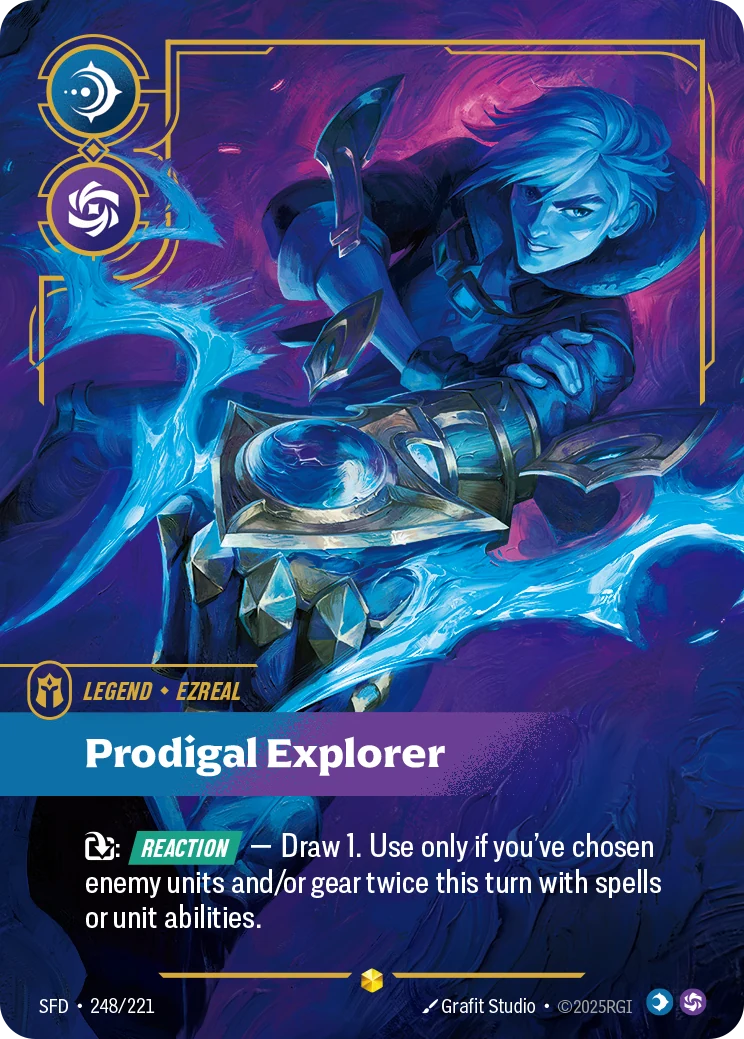Ezreal - Prodigal Explorer (Overnumbered) (Spiritforged #248)