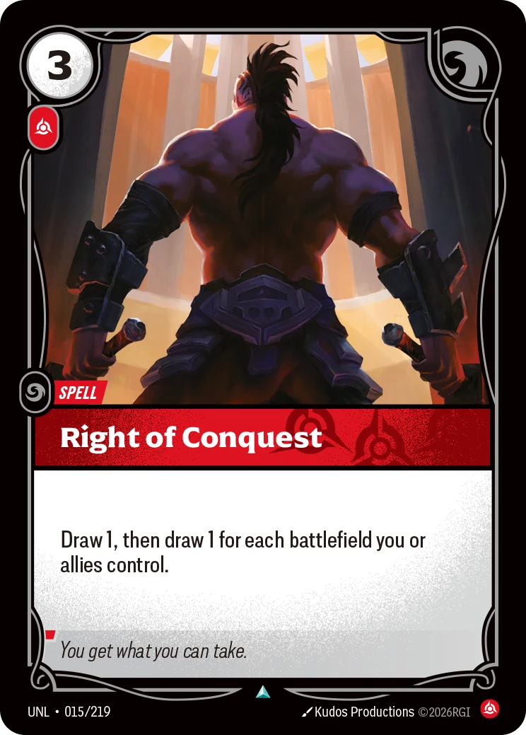 Right of Conquest (Unleashed #15)