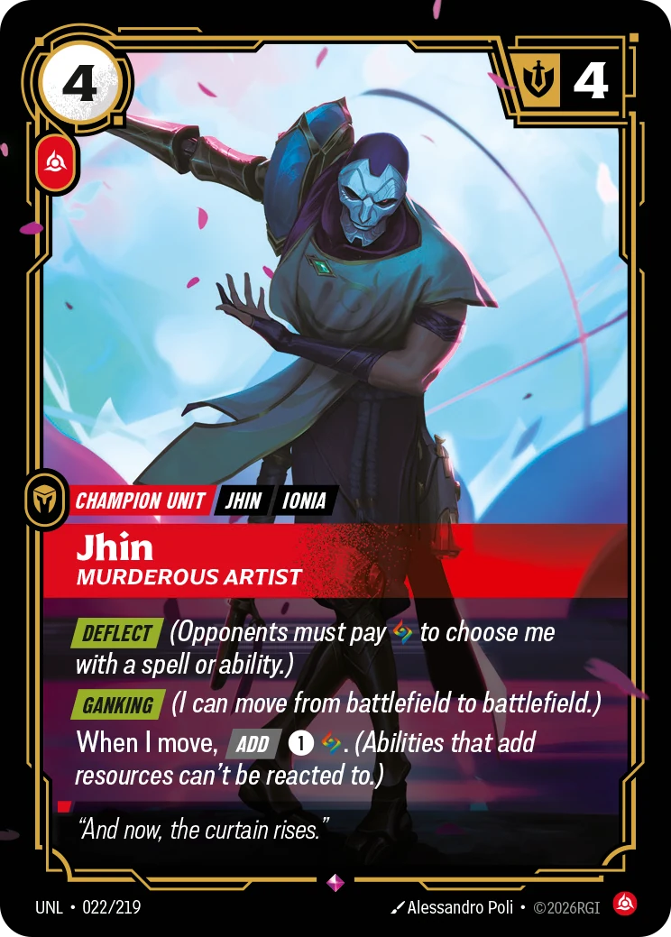 Jhin - Murderous Artist (Unleashed #22)
