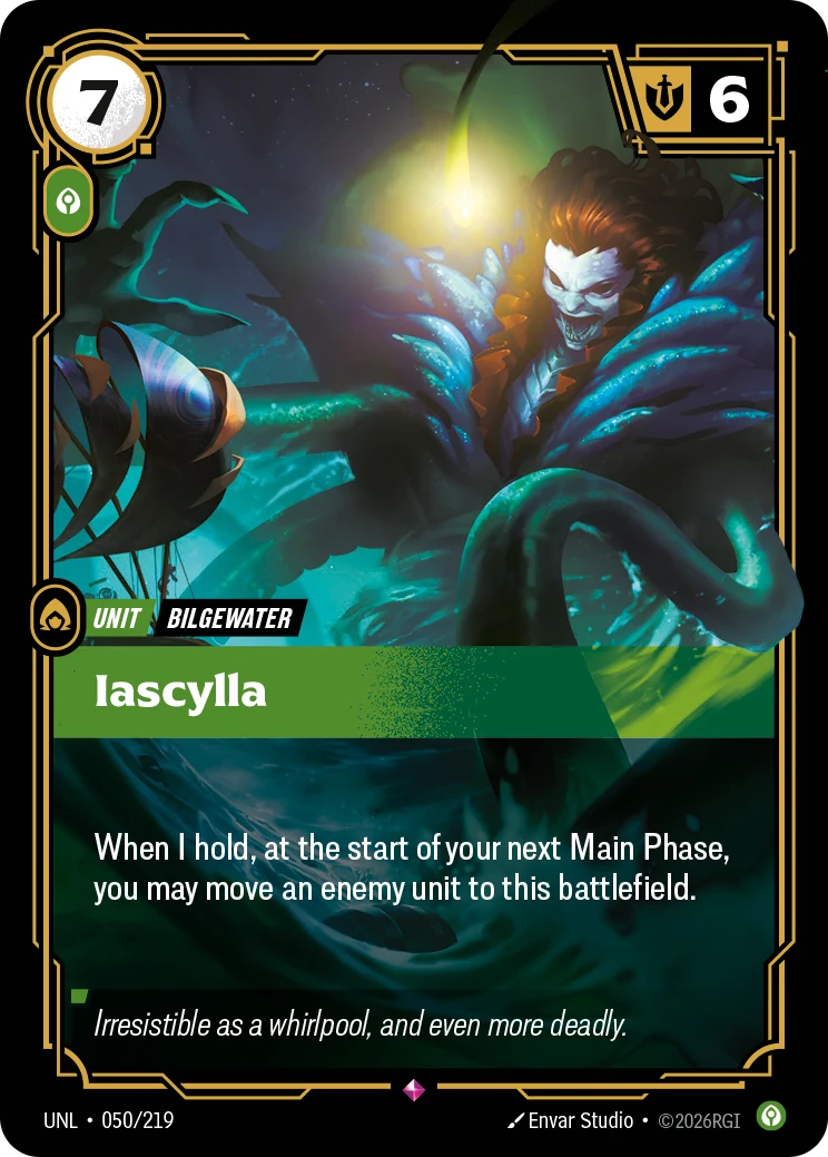 Iascylla — Unleashed #50 (Riftbound card)