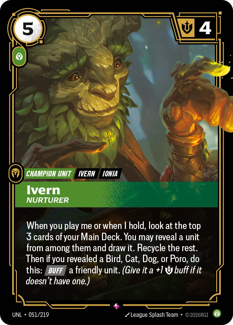 Ivern - Nurturer (Unleashed #51)