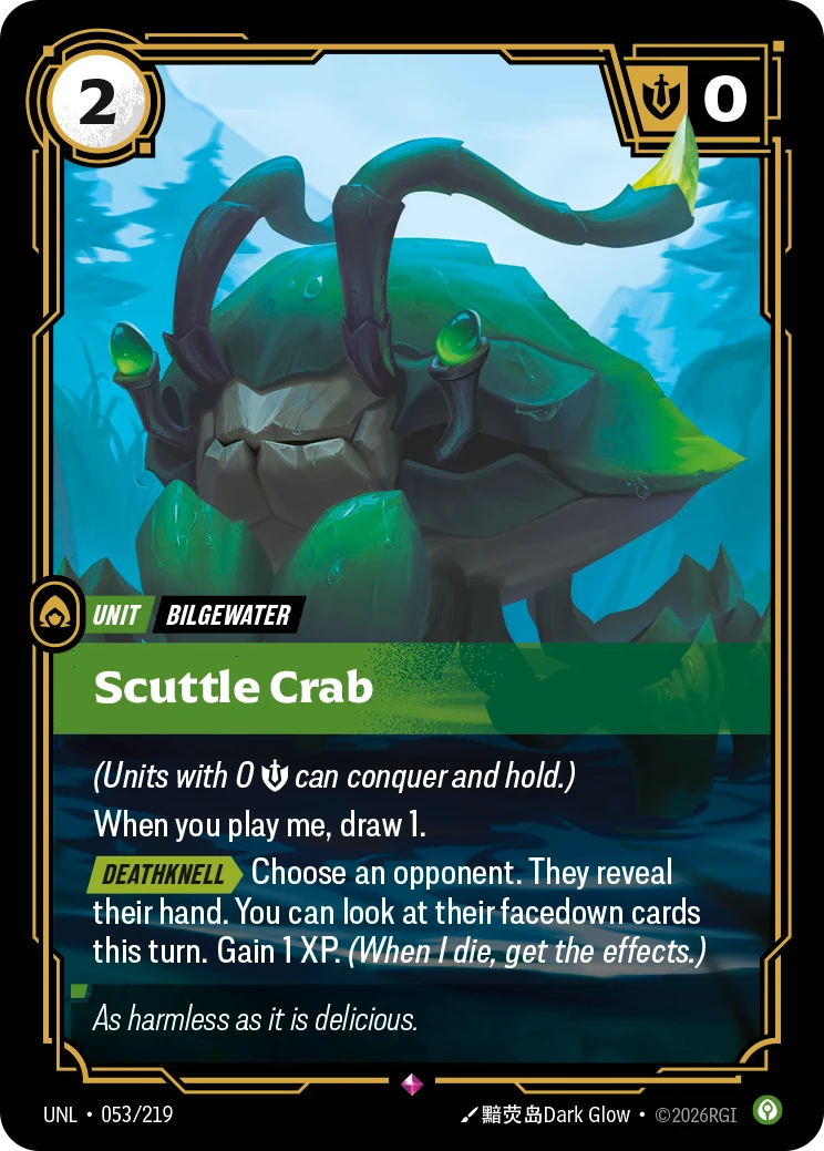 Scuttle Crab (Unleashed #53)