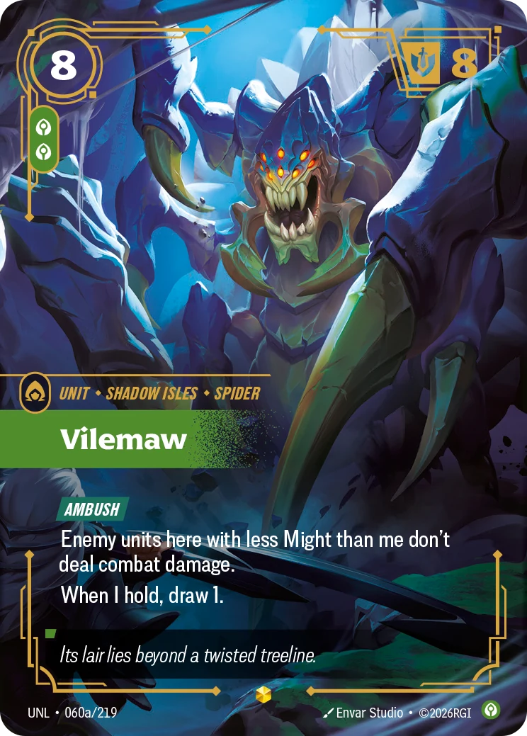 Vilemaw (Alternate Art) (Unleashed #60)