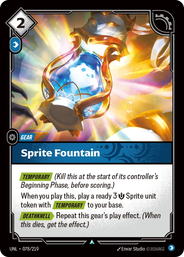 Sprite Fountain (Unleashed #78)