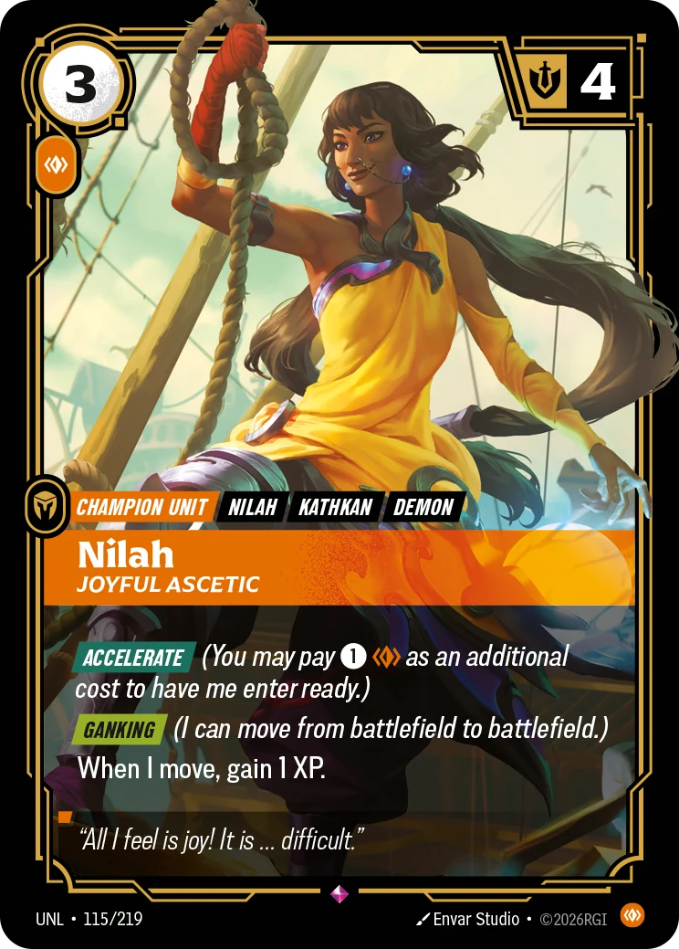 Nilah - Joyful Ascetic (Unleashed #115)