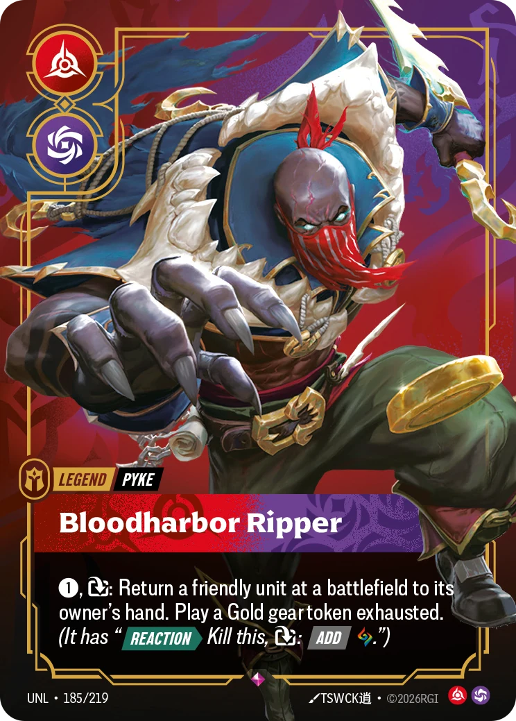 Pyke - Bloodharbor Ripper (Unleashed #185)