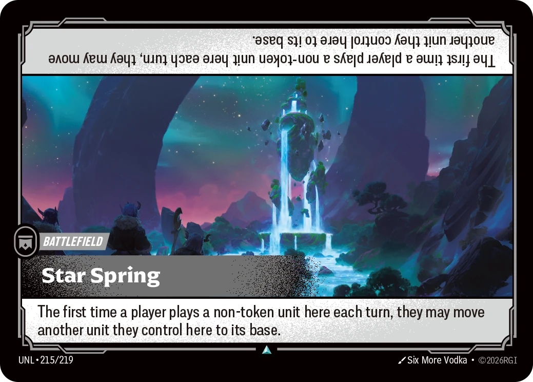 Star Spring — Unleashed #215 (Riftbound card)