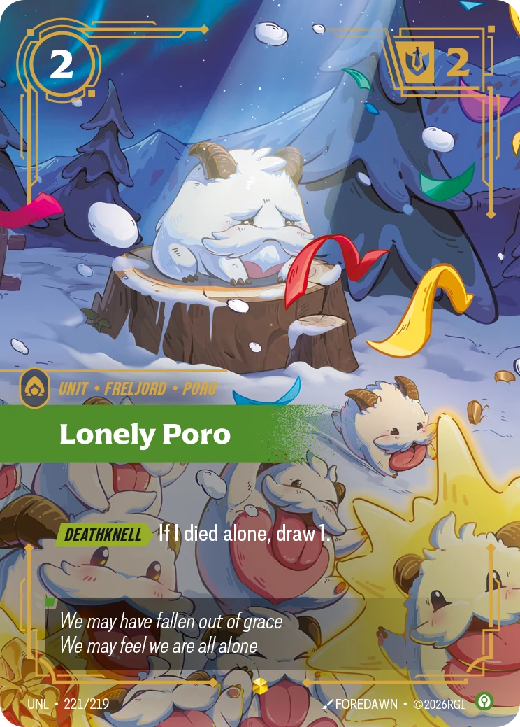 Lonely Poro (Overnumbered) (Unleashed #221)