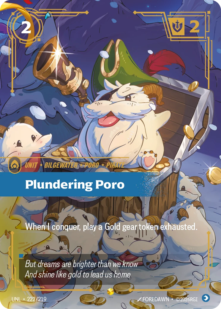 Plundering Poro (Overnumbered) (Unleashed #222)
