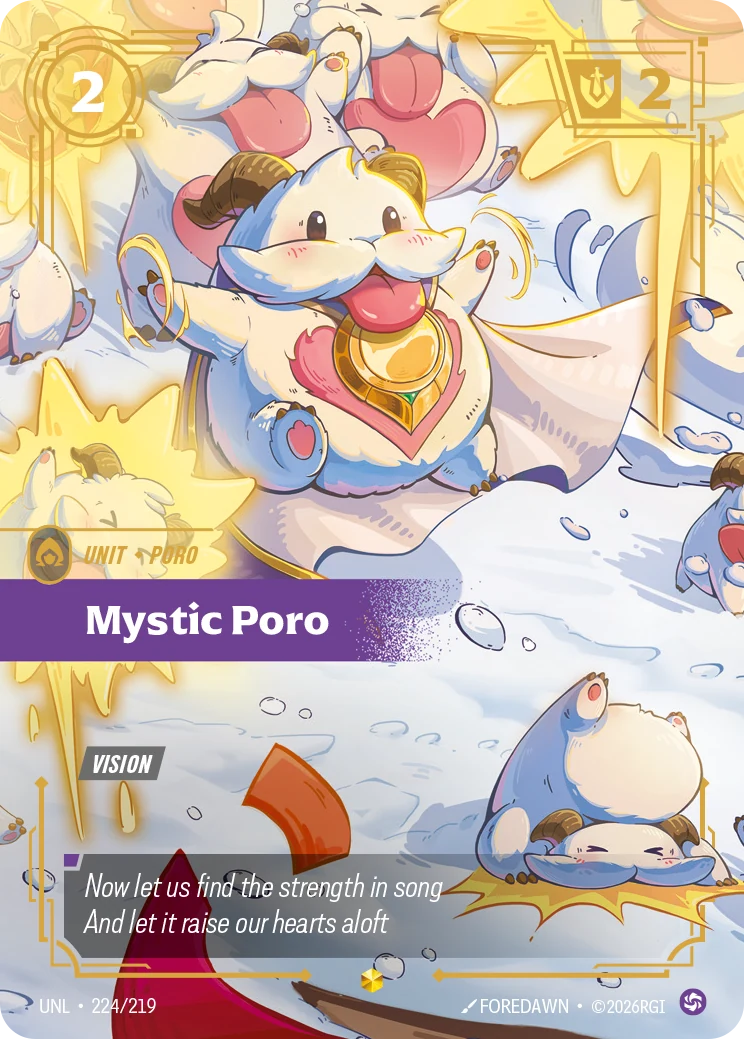 Mystic Poro (Overnumbered) (Unleashed #224)