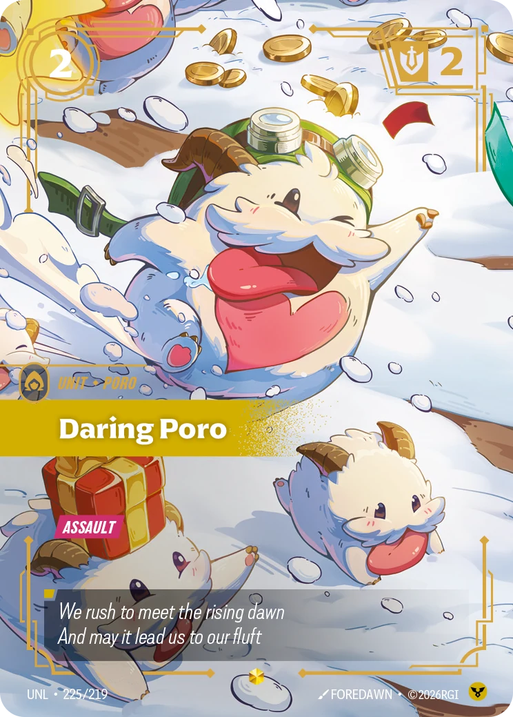 Daring Poro (Overnumbered) (Unleashed #225)