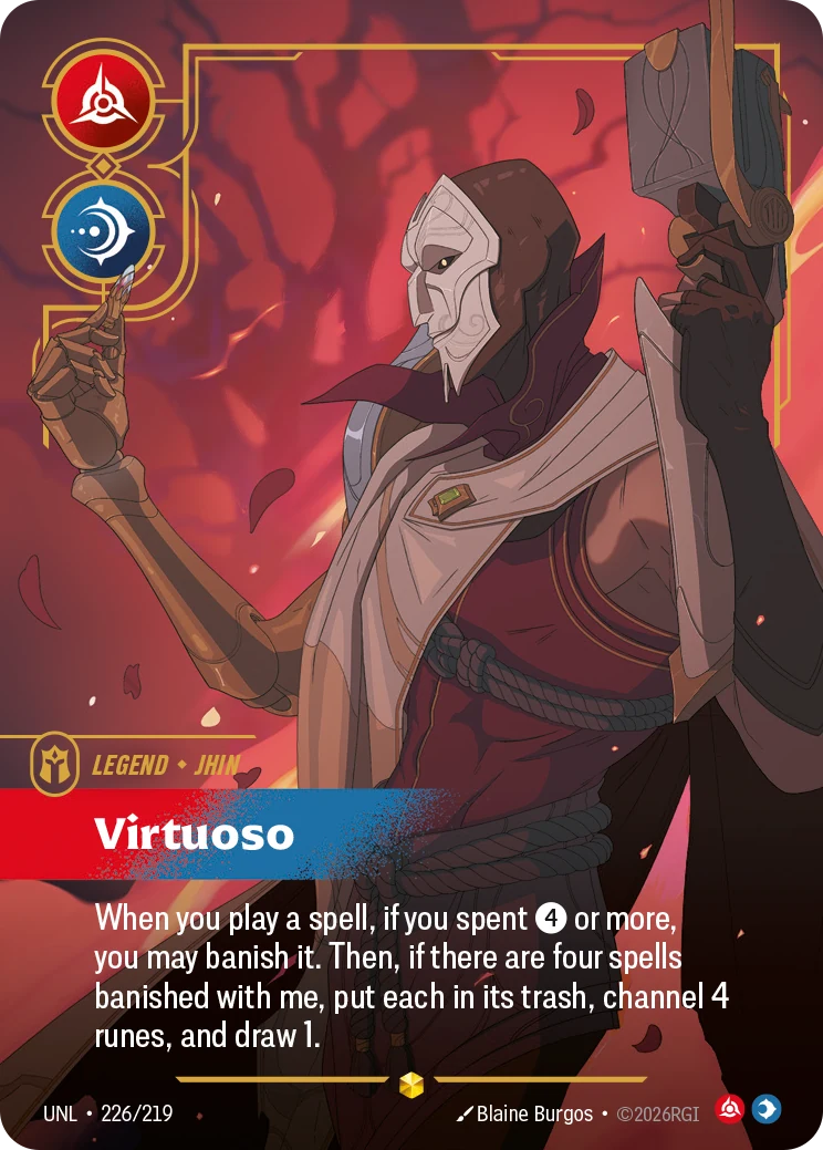 Jhin - Virtuoso (Overnumbered) (Unleashed #226)