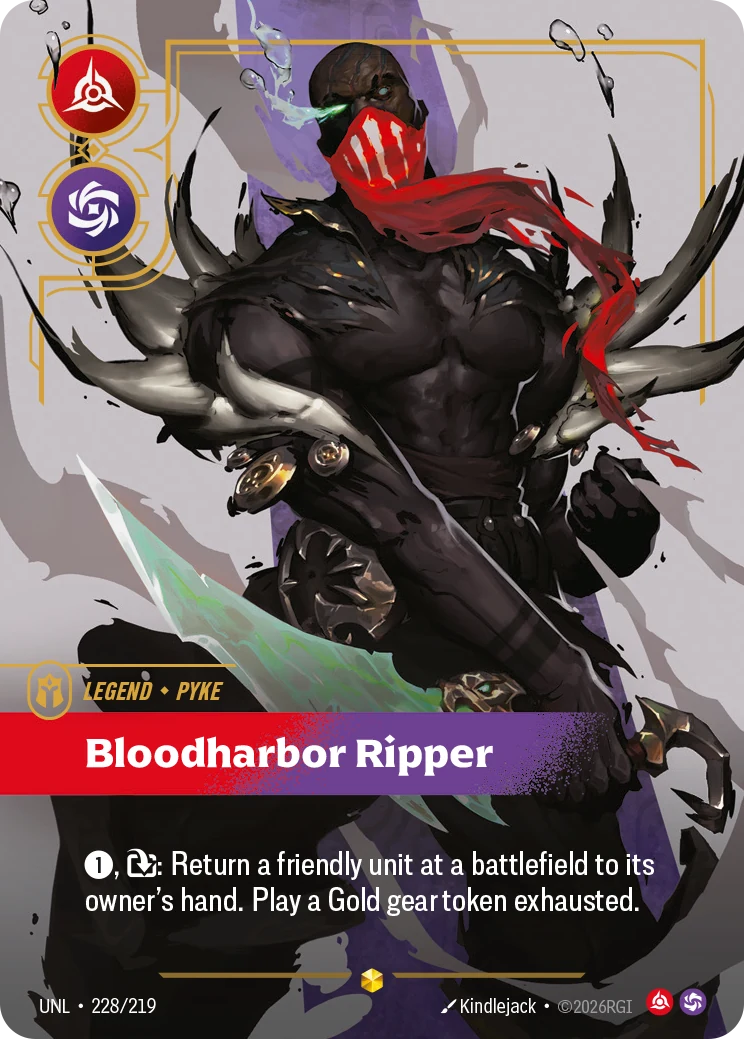Pyke - Bloodharbor Ripper (Overnumbered) (Unleashed #228)