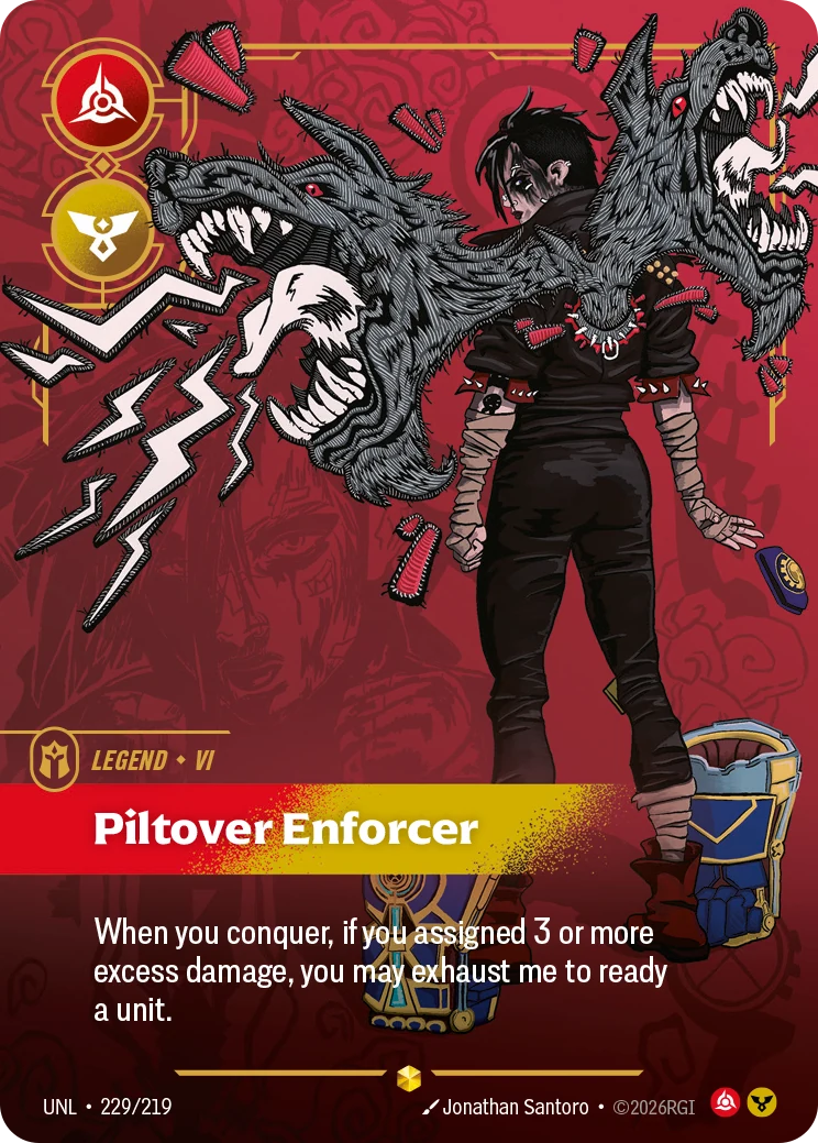 Vi - Piltover Enforcer (Overnumbered) (Unleashed #229)