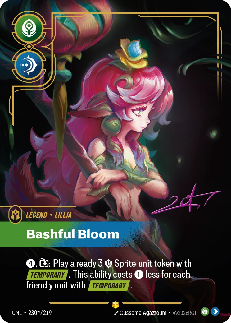 Lillia - Bashful Bloom (Signature) (Unleashed #230)