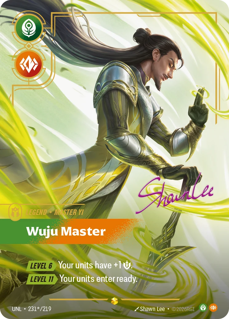 Master Yi - Wuju Master (Signature) (Unleashed #231)