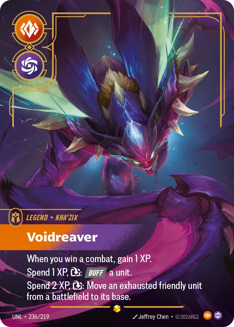 Kha'Zix - Voidreaver (Overnumbered) (Unleashed #236)