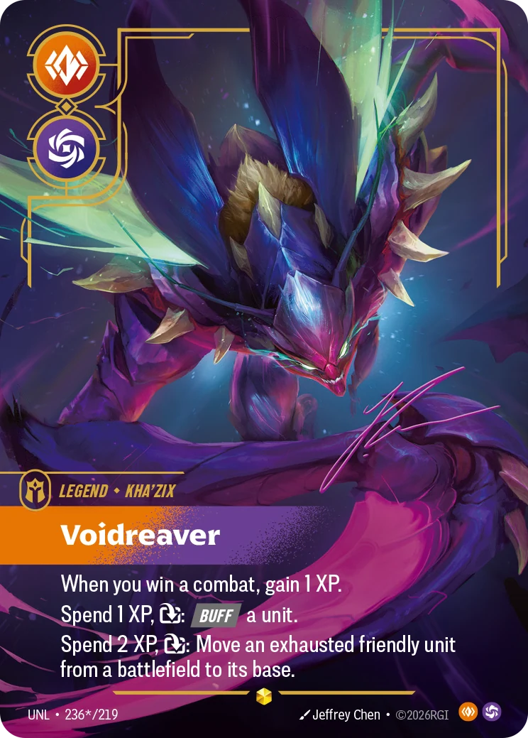 Kha'Zix - Voidreaver (Signature) (Unleashed #236)