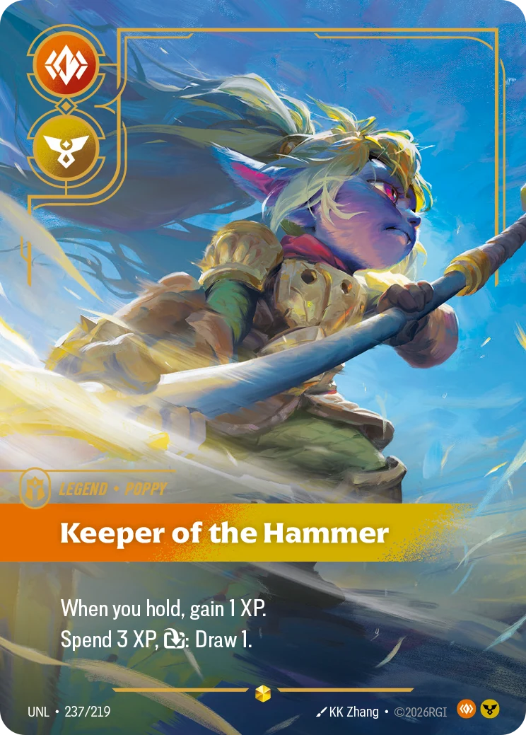 Poppy - Keeper of the Hammer (Overnumbered) (Unleashed #237)