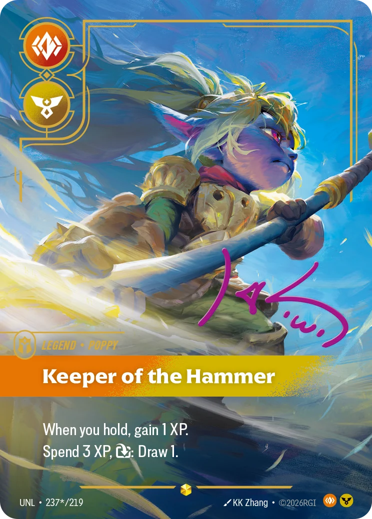 Poppy - Keeper of the Hammer (Signature) (Unleashed #237)