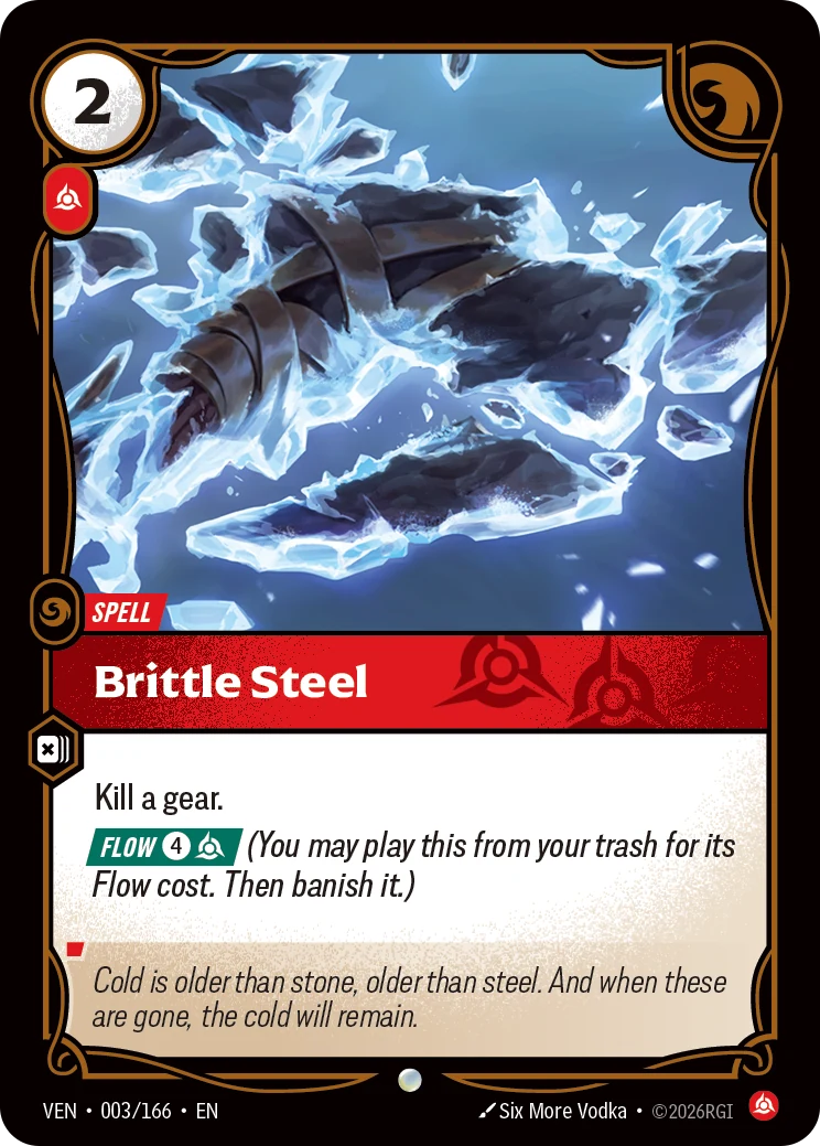 Brittle Steel (Vendetta #3)