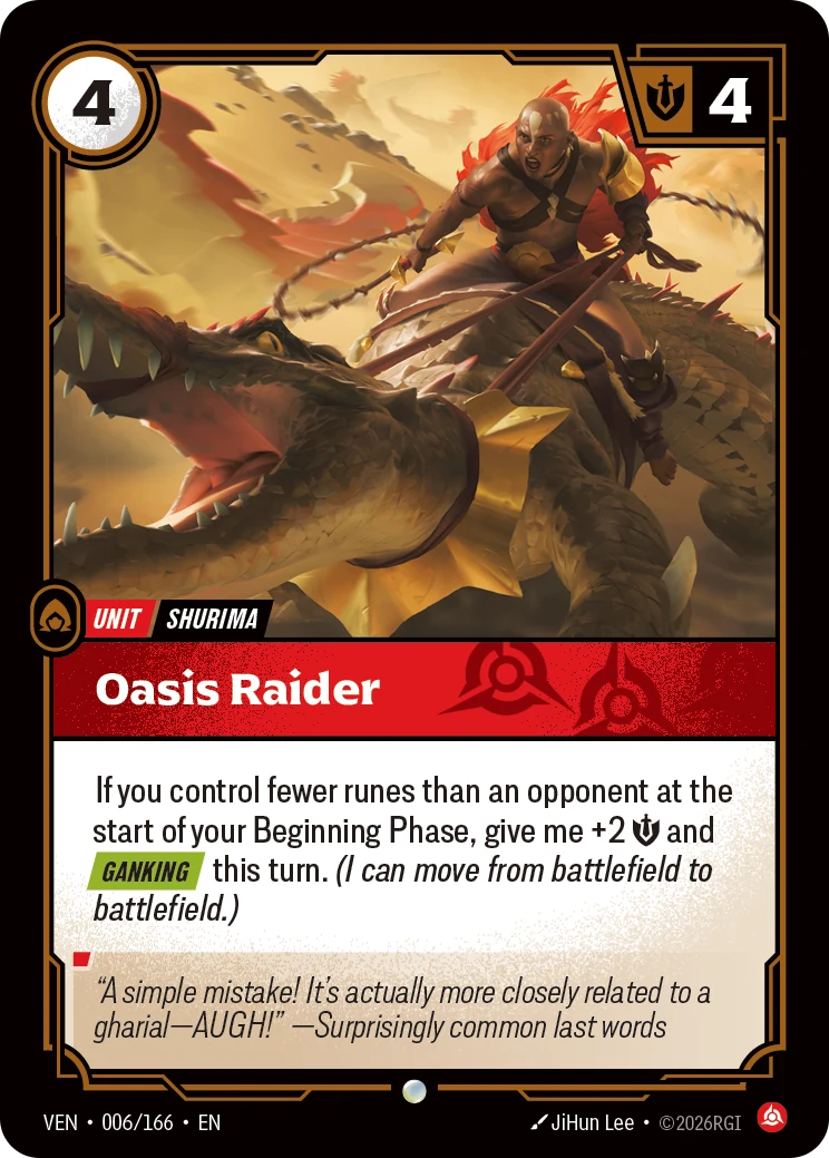 Oasis Raider (Vendetta #6)