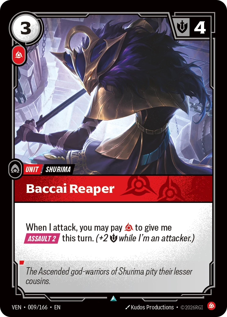 Baccai Reaper (Vendetta #9)