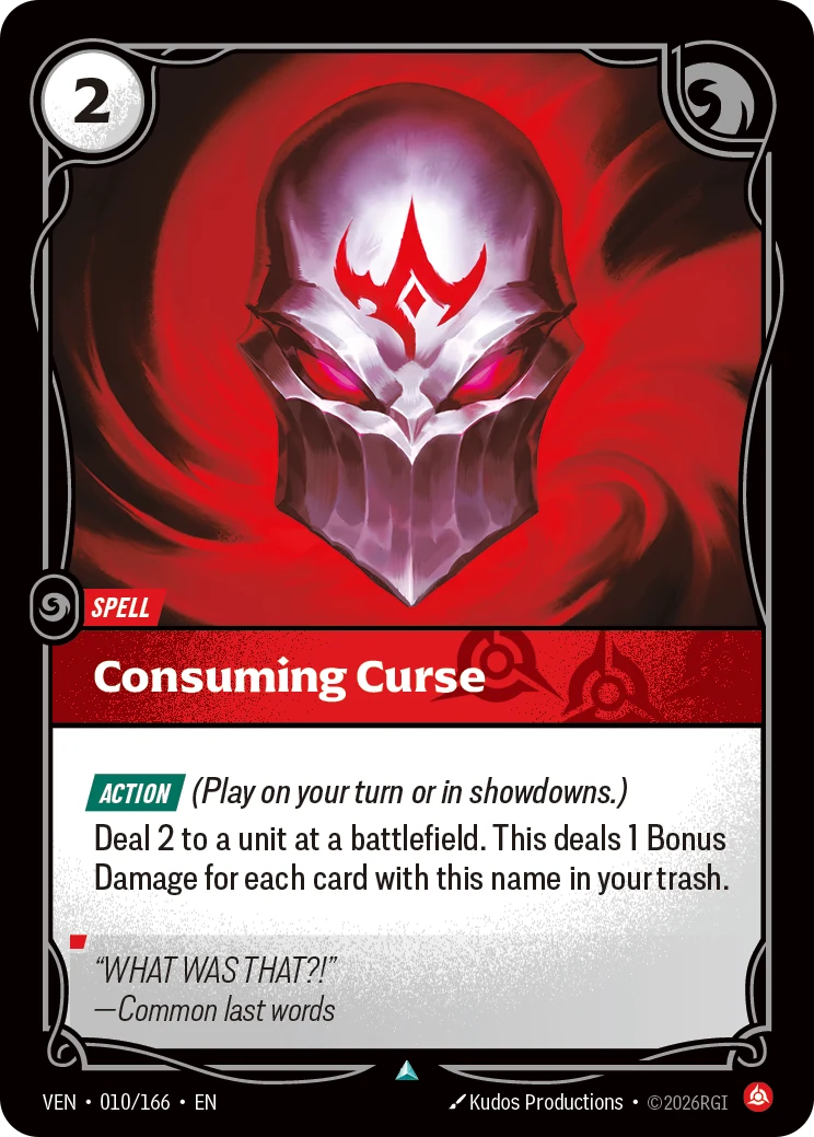 Consuming Curse (Vendetta #10)