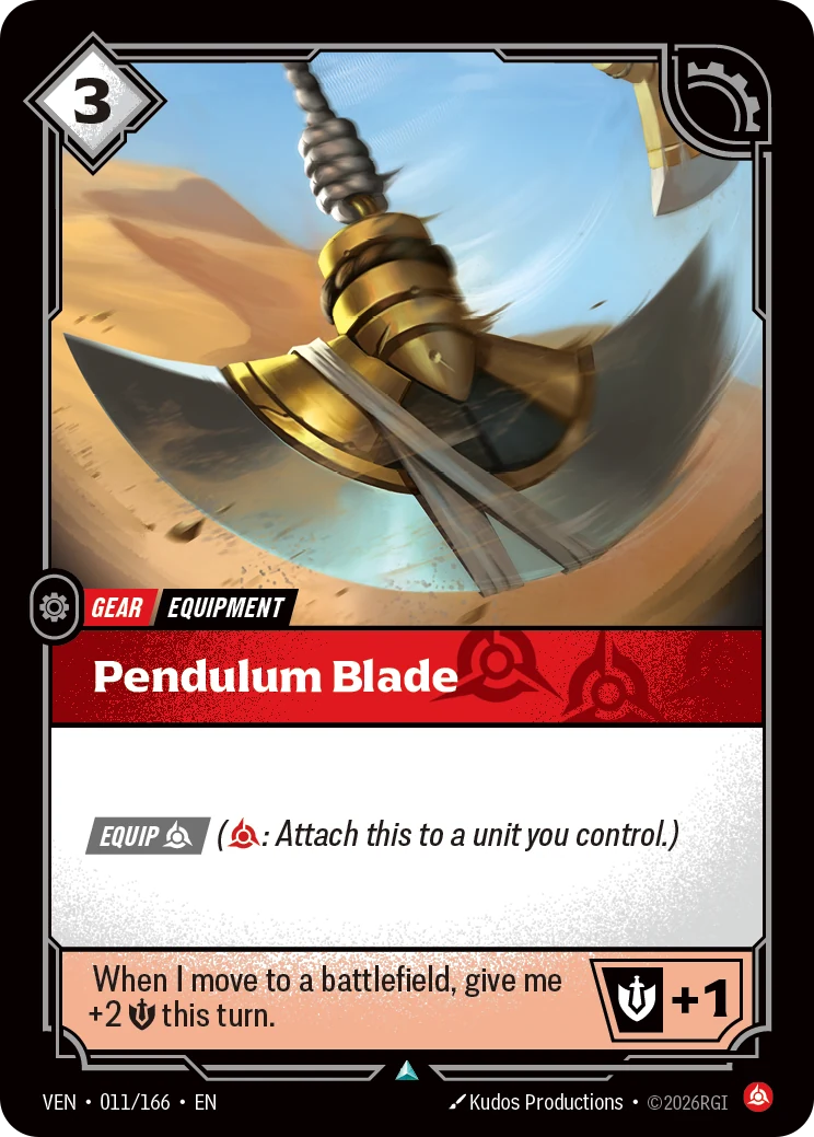 Pendulum Blade (Vendetta #11)
