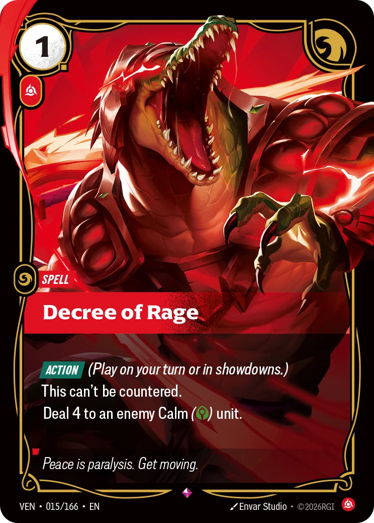 Decree of Rage (Vendetta #15)