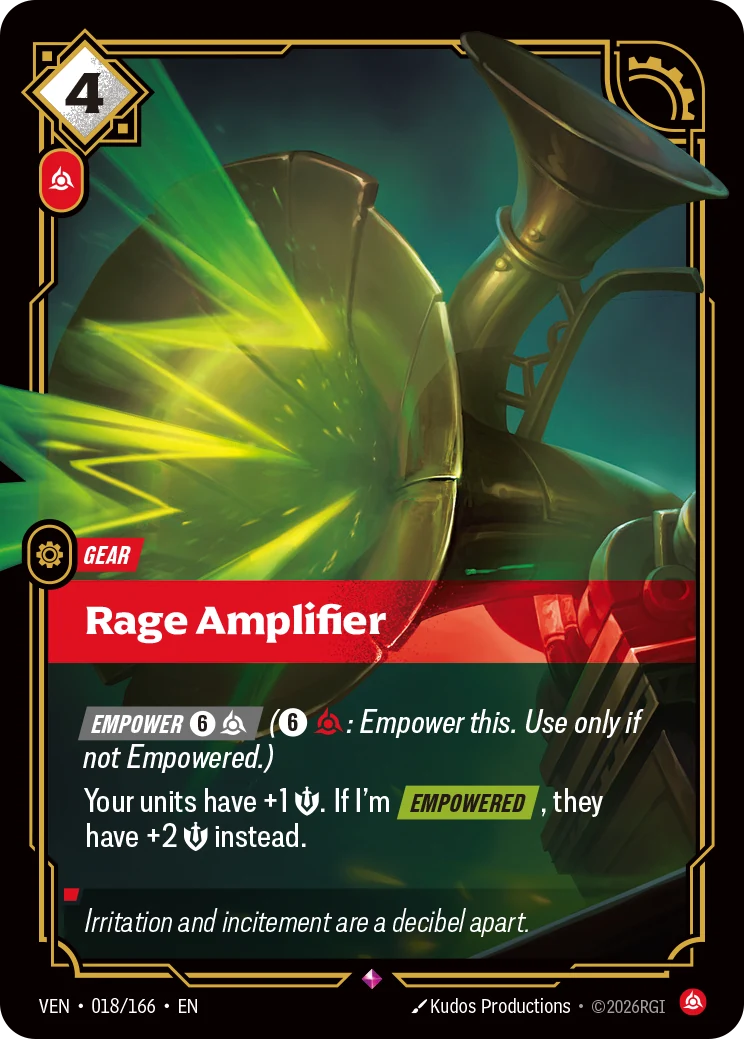 Rage Amplifier (Vendetta #18)